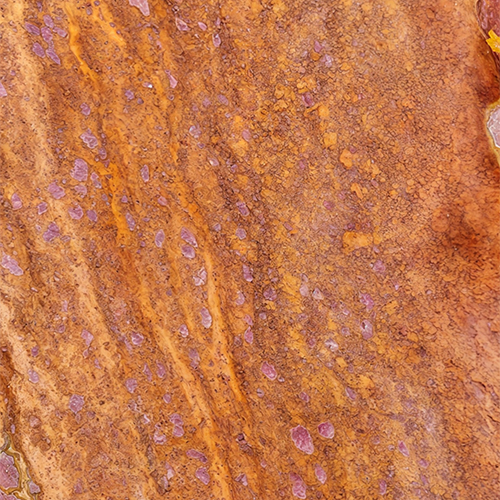 Red travertine