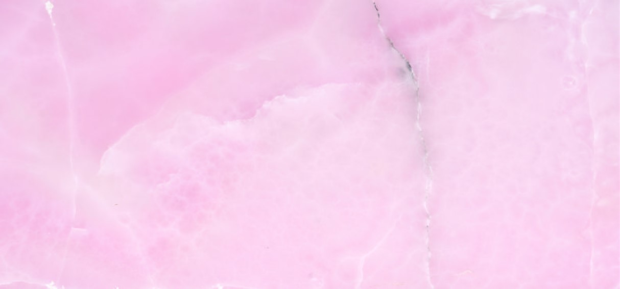 Pink onyx stone